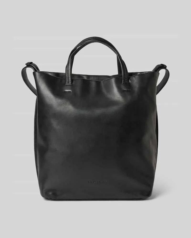 Liebeskind Handtasche mit Label-Prägung Modell 'HERA Black