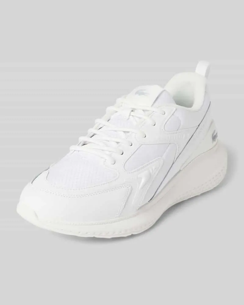 Lacoste Sneaker mit Label-Details Modell 'EVO Weiss