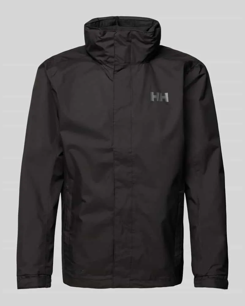 Helly Hansen Windbreaker mit Stehkragen Modell 'dubliner Black