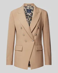 JOOP! Blazer mit Knopfverschluss Camel