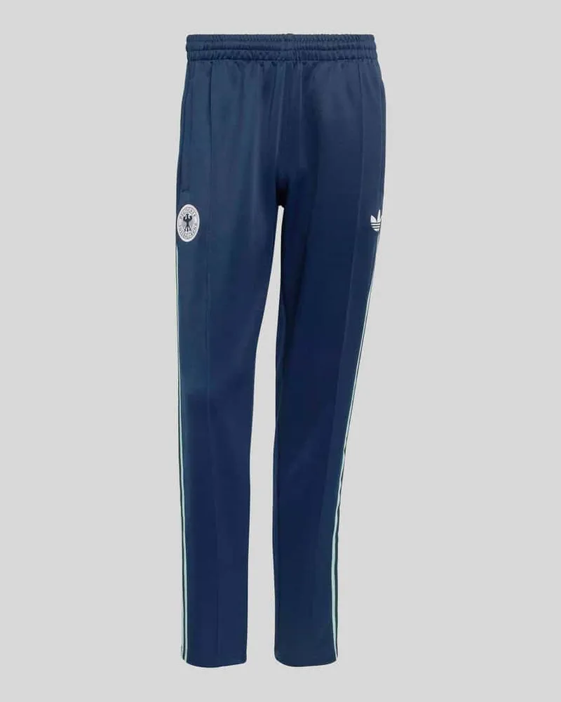 adidas Regular Fit Sweatpants mit Vereins Logo Applikation Modell 'BLNACO Marine