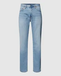 Levi's Straight Leg Jeans im 5-Pocket-Design Modell '502 CALL IT OFF Hellblau