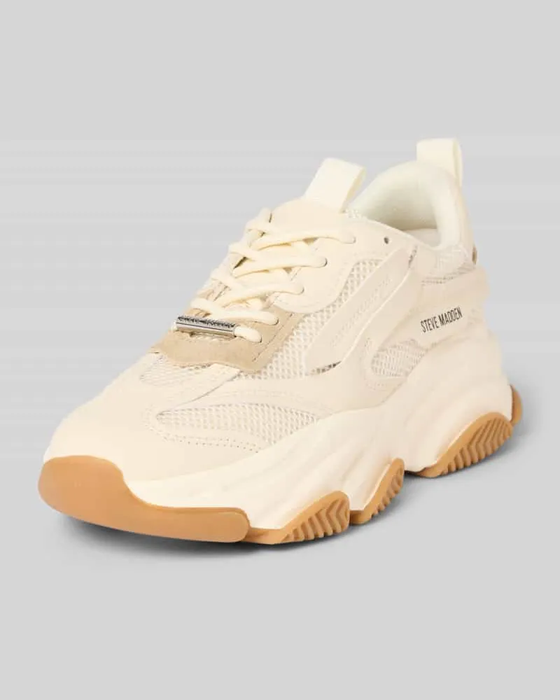 Steve Madden Sneaker mit Label-Details Modell 'Possession Offwhite