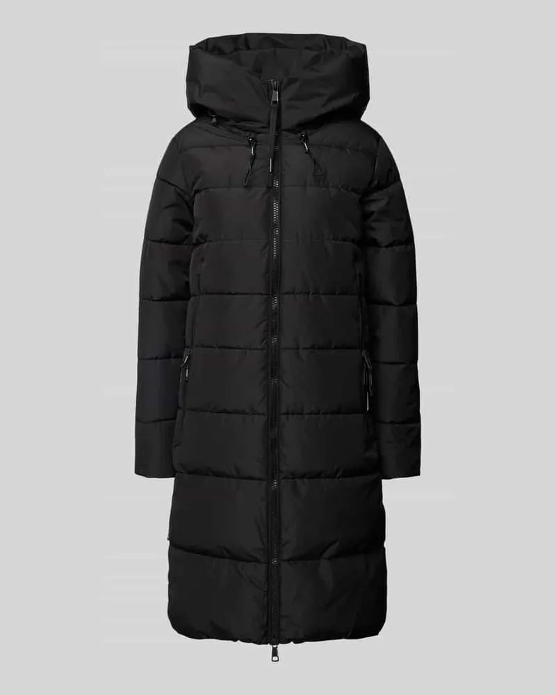 khujo Steppmantel mit Kapuze Modell 'JILIAS4 Black