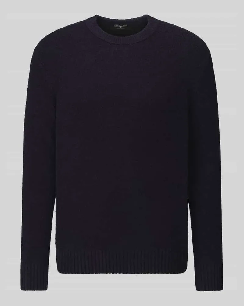 Strellson Pullover mit weicher Strukturoptik Dunkelblau