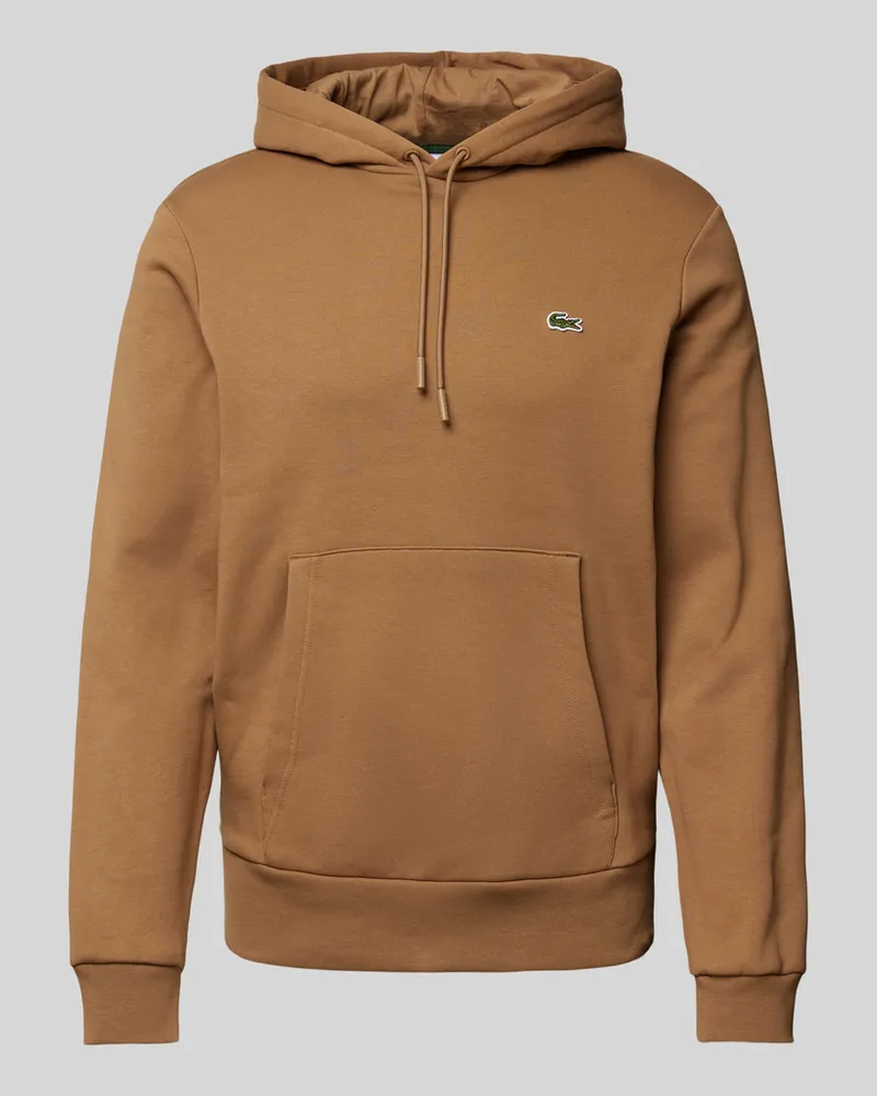 Lacoste Hoodie mit Kapuze Camel