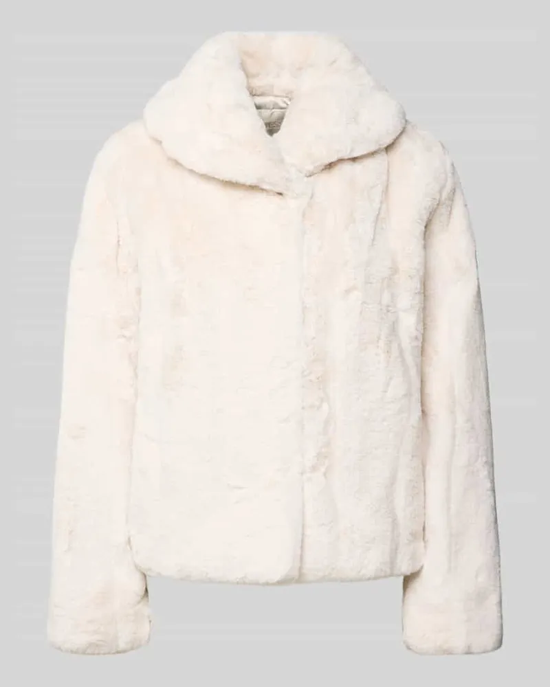 Guess Jacke aus Kunstfell Modell 'NEW SOPHY Offwhite