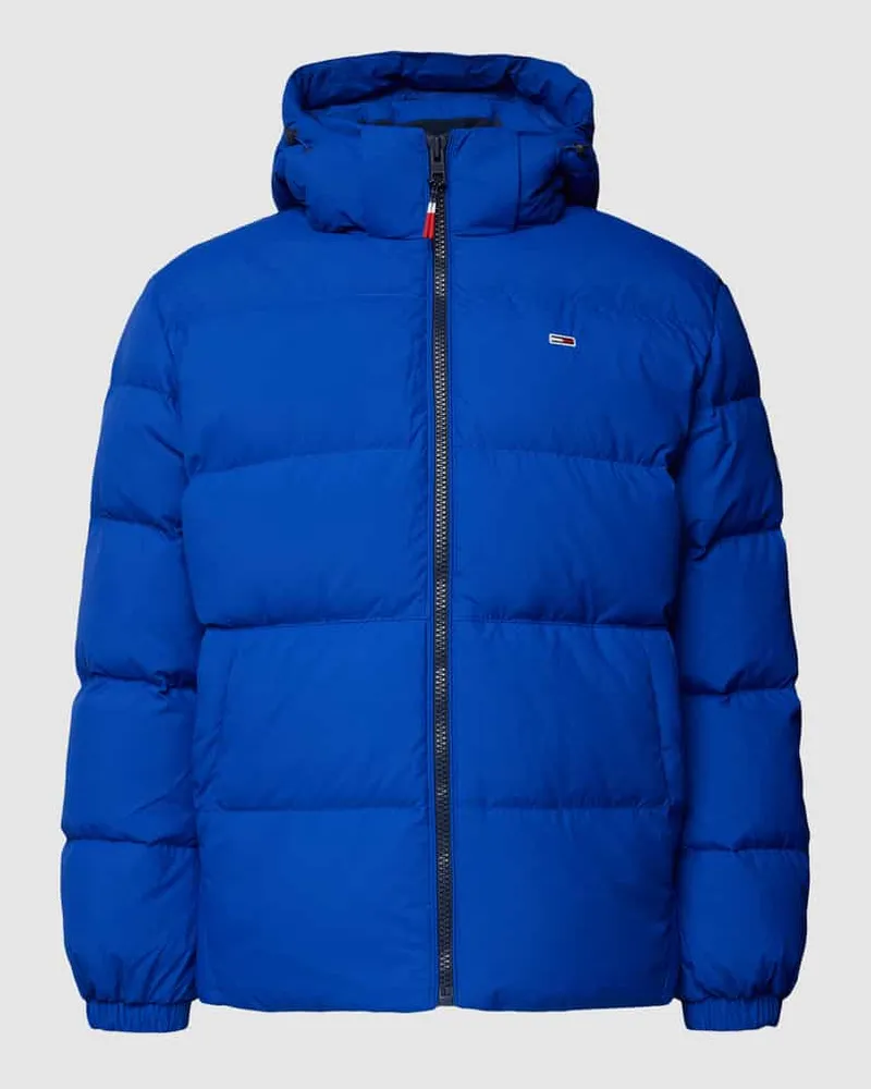 Tommy Hilfiger Daunenjacke mit Label-Stitching Modell 'ESSENTIAL Royal