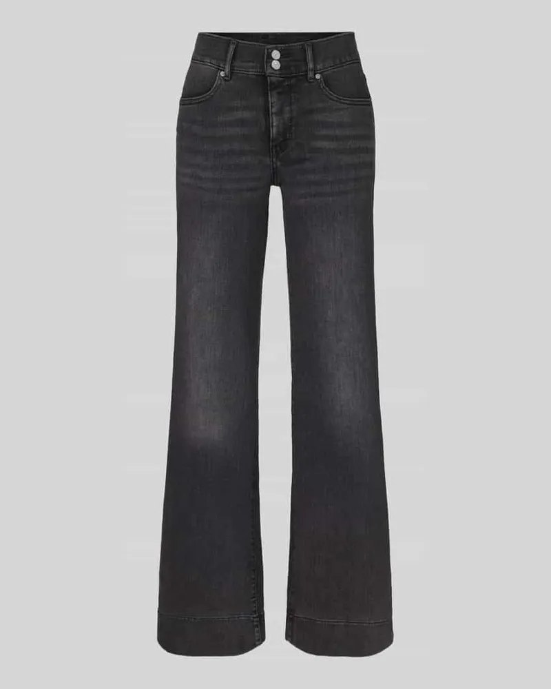 Levi's Wide & Loose Fit Jeans aus Baumwoll-Mix Modell '318 Graphit