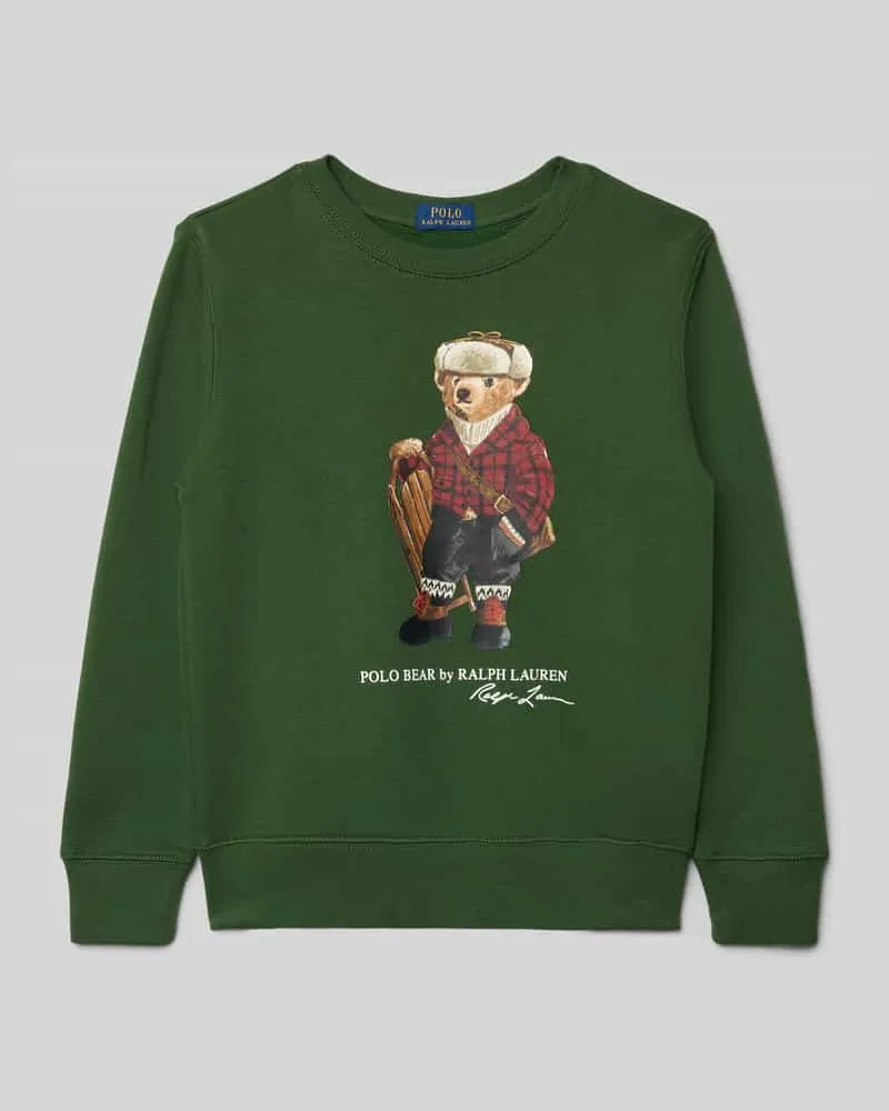 Ralph Lauren Sweatshirt mit Motiv Gruen