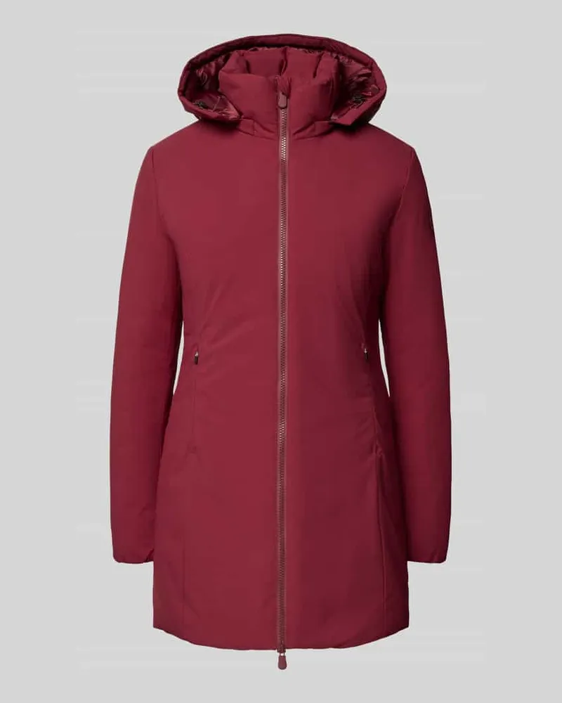 Save The Duck Parka mit gefüttertem Stehkragen Modell 'Rachel Bordeaux