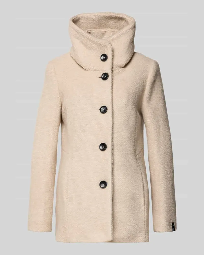 Milo Coats Jacke mit Stehkragen Modell 'JESSE Offwhite