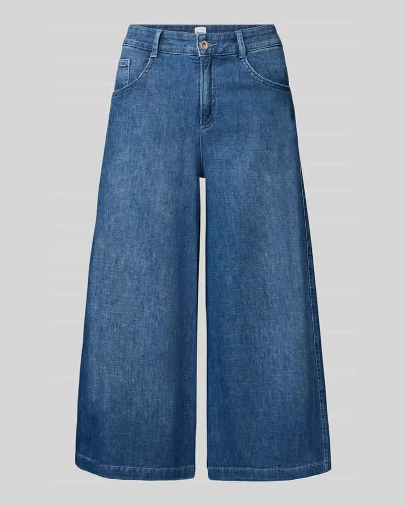 Brax Loose Fit Jeans mit Eingrifftaschen Modell 'Melli Dunkelblau