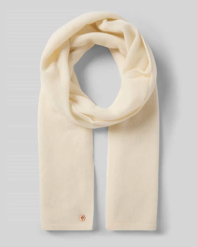 Fraas Schal aus reinem Kaschmir Offwhite