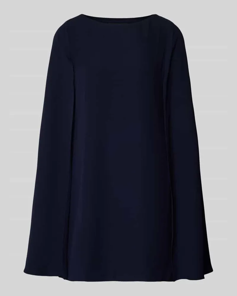 Ralph Lauren Cocktailkleid mit Rundhalsausschnitt Modell 'PETRA Marine