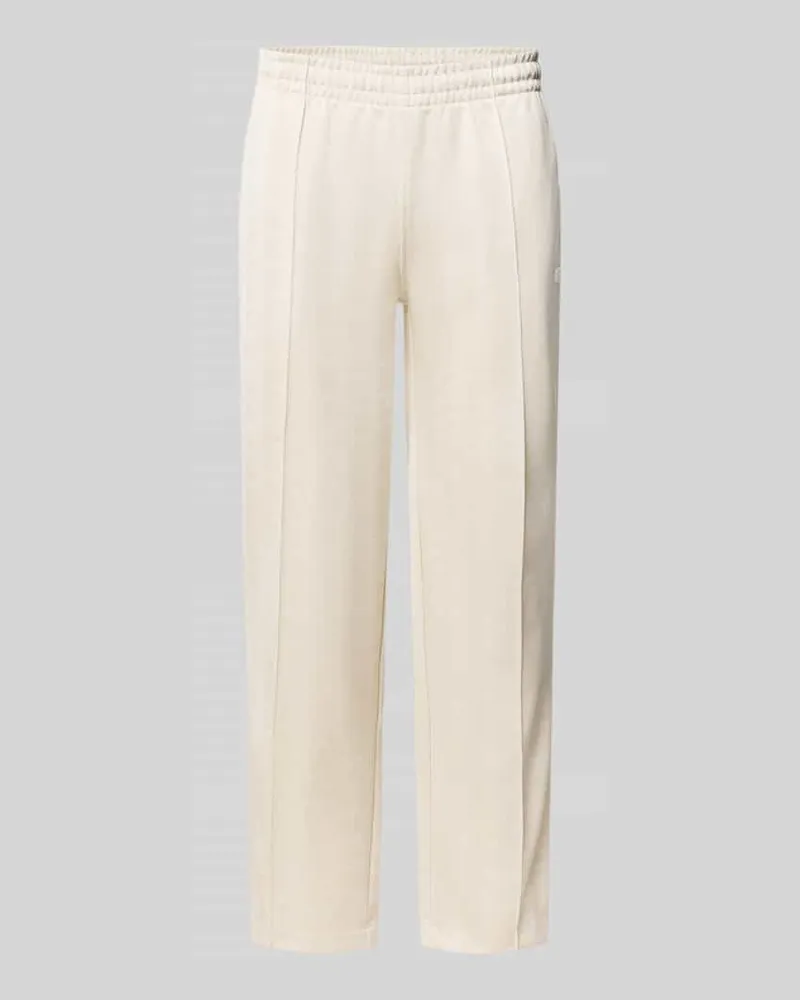 Lacoste Regular Fit Sweathose aus Baumwoll-Mix Sand