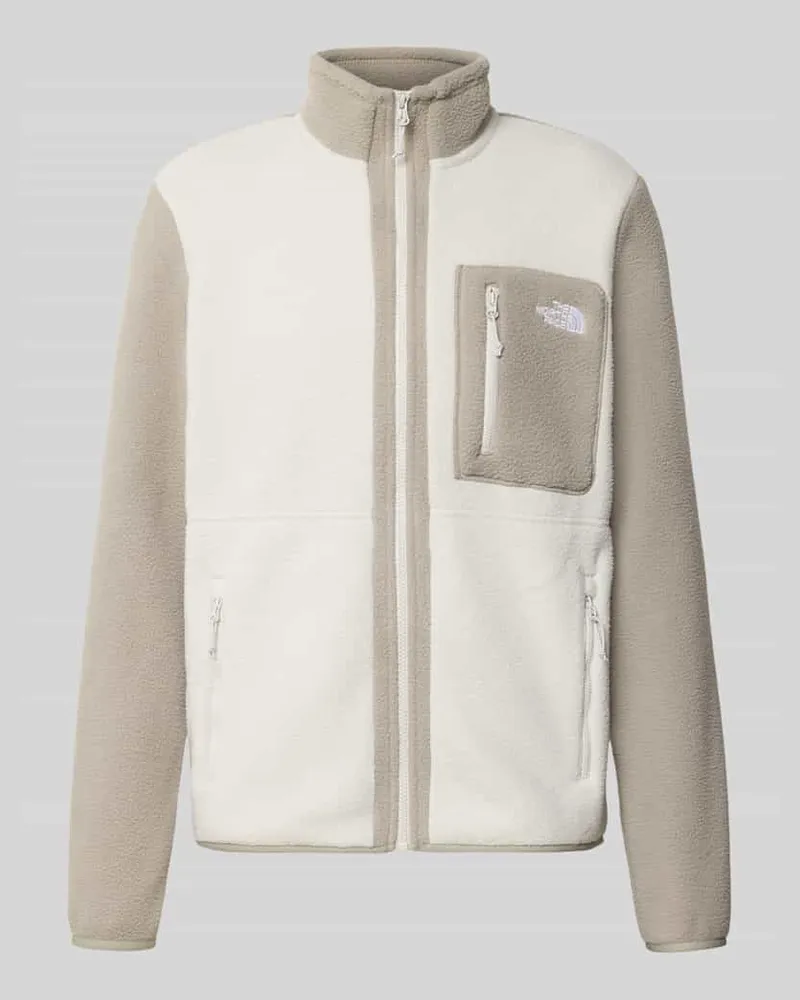 The North Face Fleecejacke mit Stehkragen Modell 'YUMIORI Beige