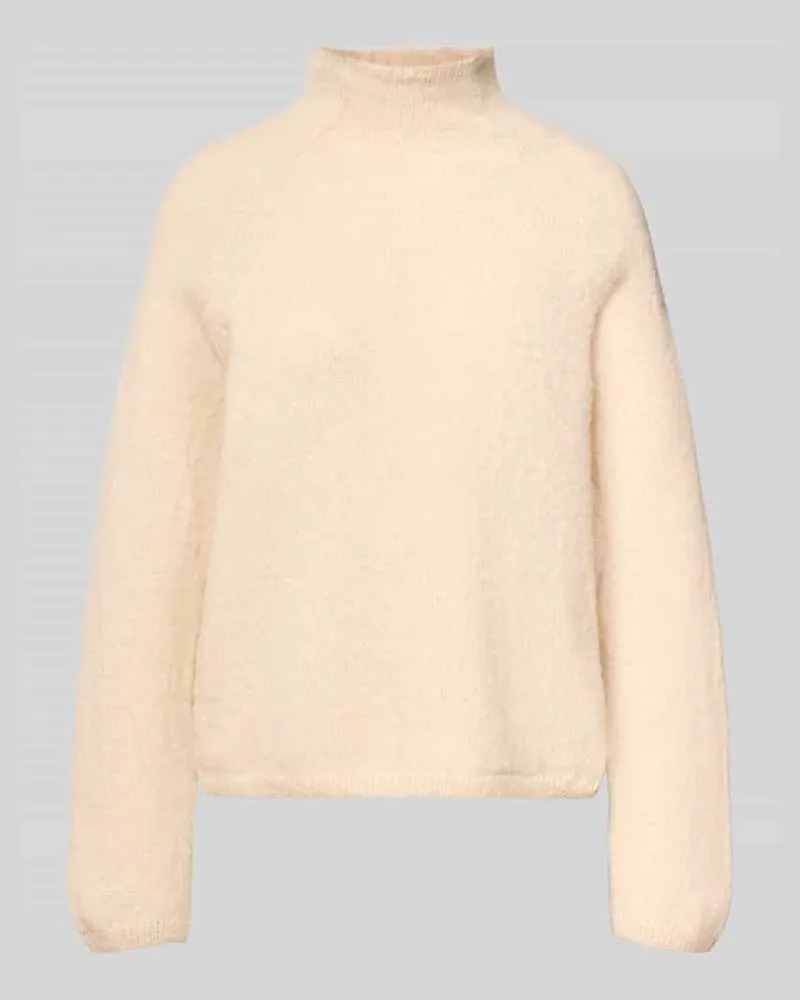 Drykorn Strickpullover mit gerippten Abschlüssen Modell 'SARWEN Sand