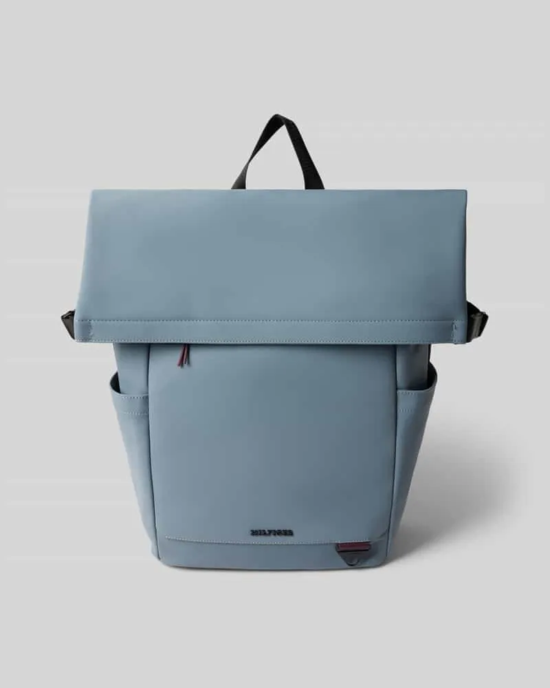 Tommy Hilfiger Rucksack mit Roll Top Modell 'SEASONAL Stein