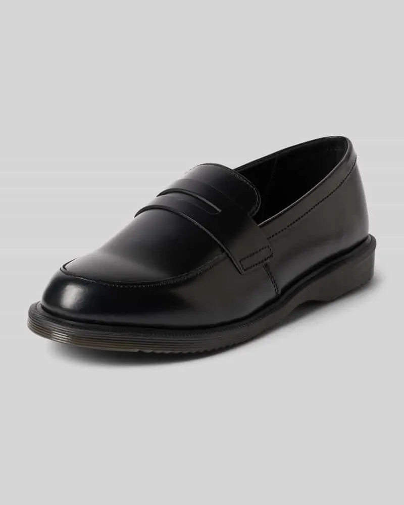 Dr.Martens Loafers aus Leder mit profilierter Sohle Modell 'Temara Black