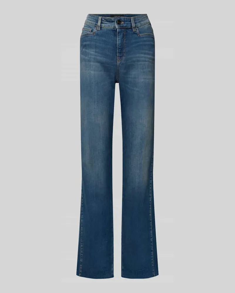 Marc Cain Bootcut Jeans im 5-Pocket-Design Bleu