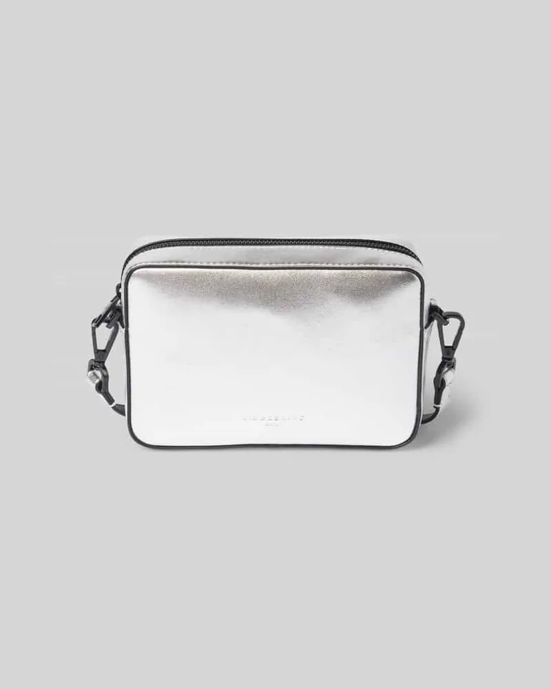 Liebeskind Handtasche mit Label-Detail Modell 'HILLA Silber