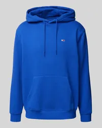 Tommy Hilfiger Regular Fit Hoodie mit Label-Stitching Royal