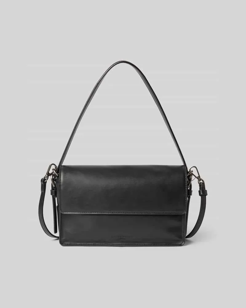 Liebeskind Umhängetasche aus Leder mit Logo-Prägung Modell 'AUDREY Black