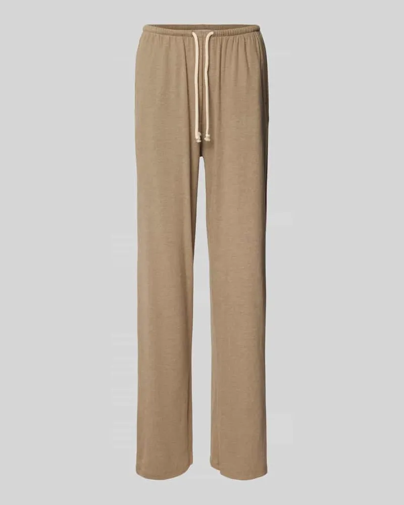 American Vintage Sweatpants mit elastischem Bund Modell 'YPAWOOD Sand