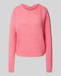 Rich&Royal Strickpullover mit Rundhalsausschnitt Rosa