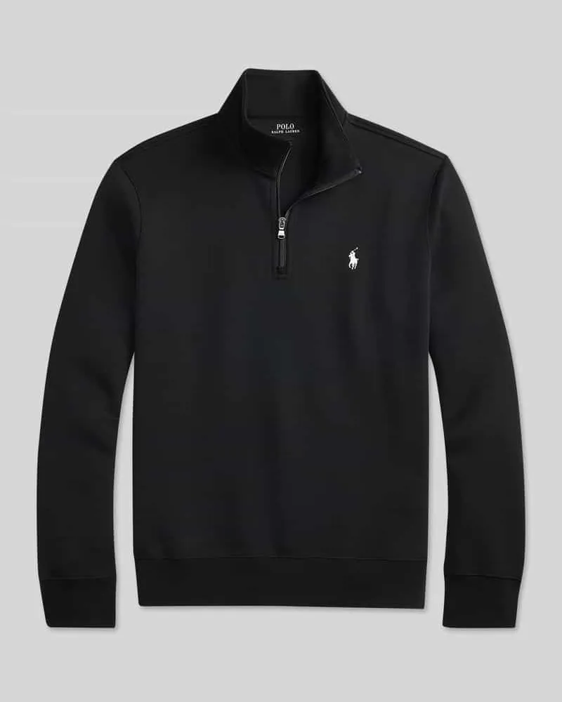 Ralph Lauren Regular Fit Sweatshirt aus Baumwoll-Mix Black