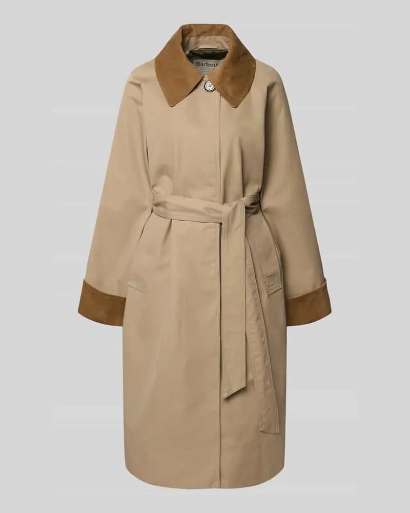 Barbour Regular Fit Funktionsmantel aus Baumwoll-Mix Modell 'REAGAN Beige