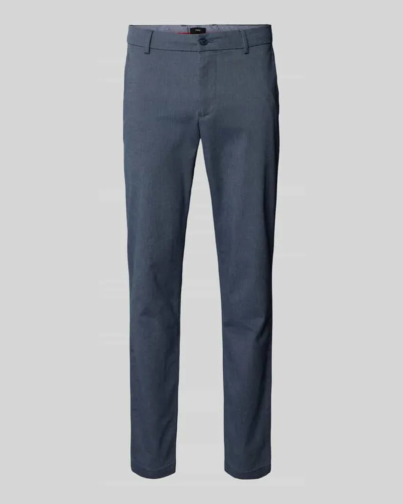 cinque Slim Fit Stoffhose mit Gesäßtaschen Modell 'Brody Blau