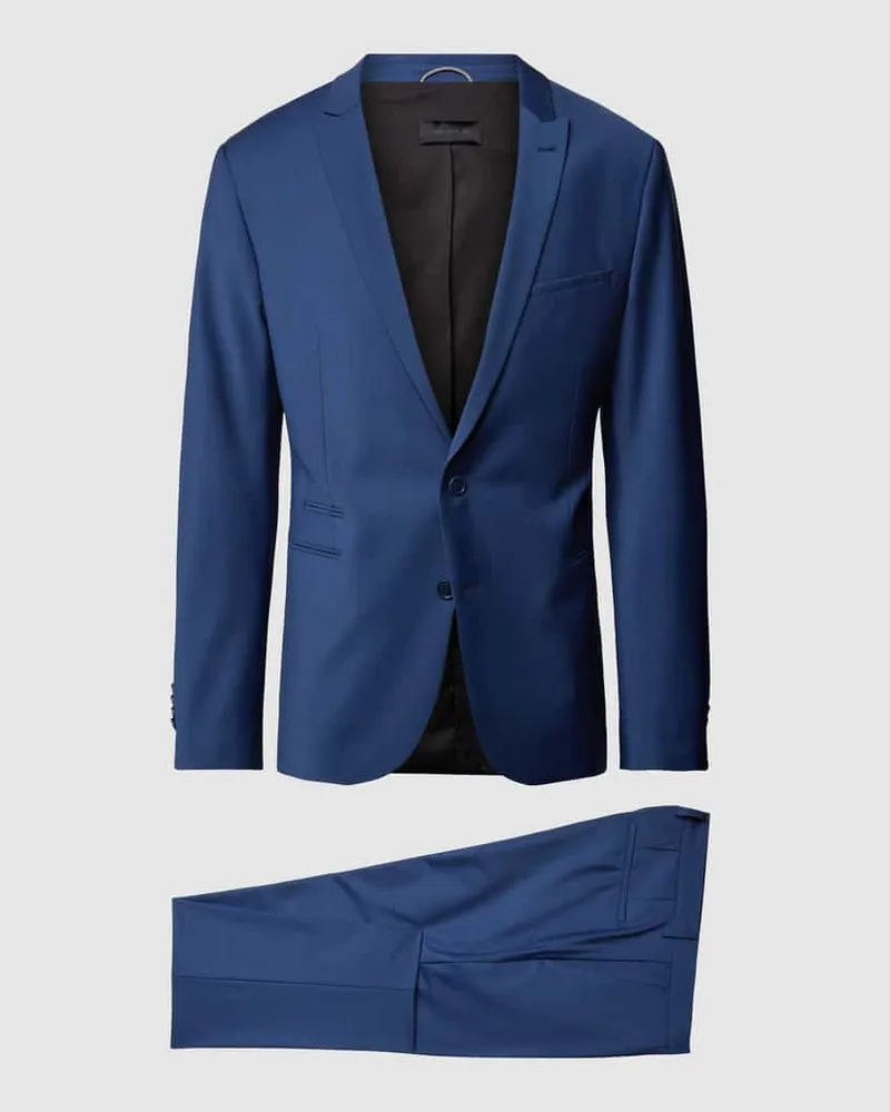 Drykorn Anzug mit Reverskragen Blau