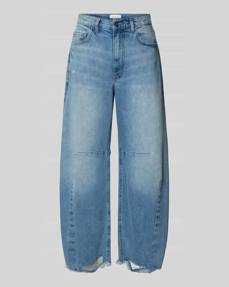 Rich&Royal Jeans mit 5-Pocket-Design Dunkelblau