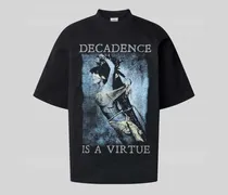 Regular Fit T-Shirt mit Motiv-Print
