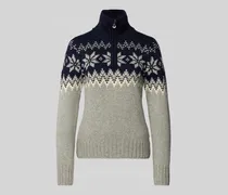 Norwegerpullover aus Woll-Mix Modell 'Myking