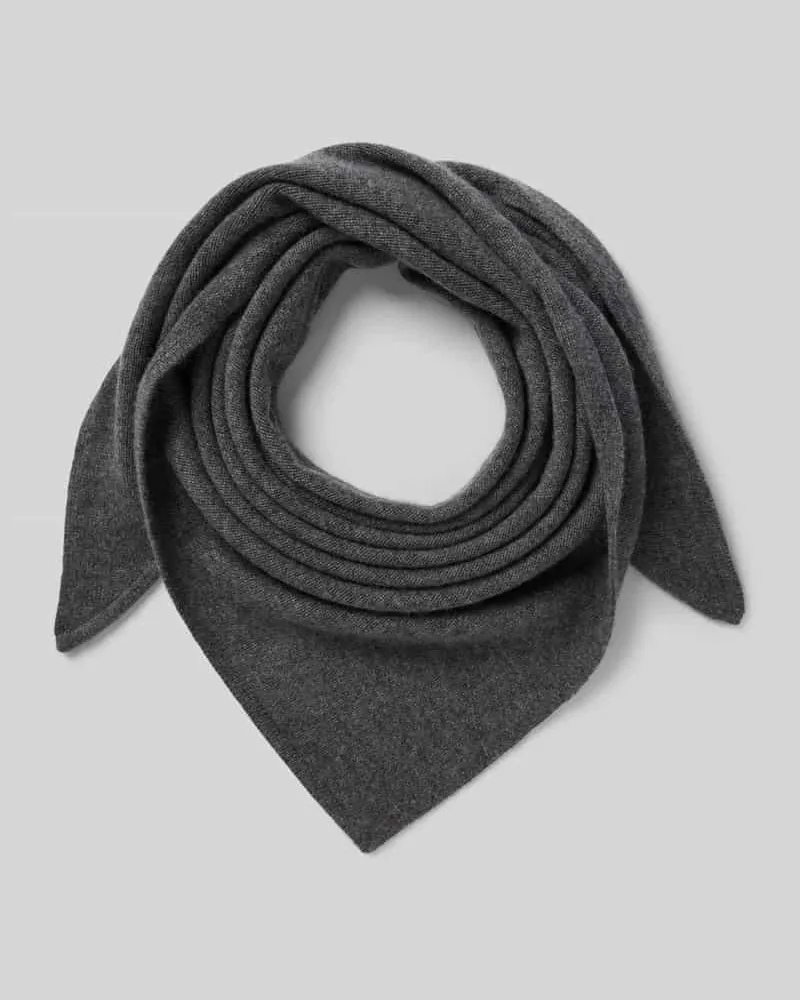 Marc O'Polo Schal aus Schurwoll-Mix Dunkelgrau