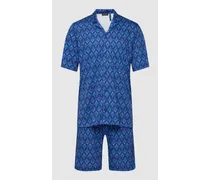 Pyjama mit Allover-Muster Modell 'Night&Day Pyjama kurz
