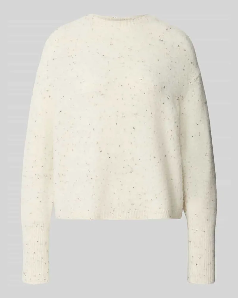 MARELLA Wollpullover aus Alpaka-Mix Modell 'ALCALI Weiss