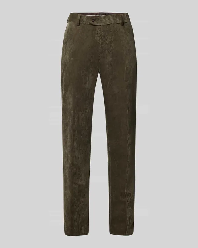 Carl Gross Cordhose mit französischen Eingrifftaschen Modell 'Tomte Gruen