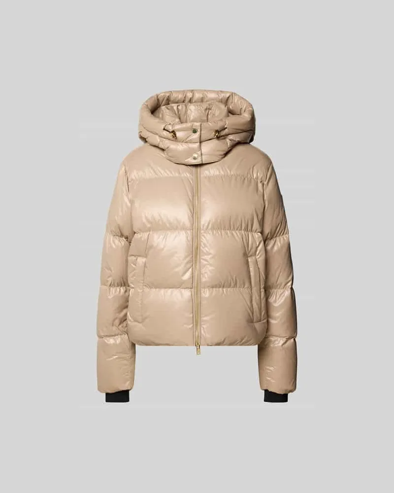 Moose Knuckles Regular Fit Steppjacke mit Kapuze Gold