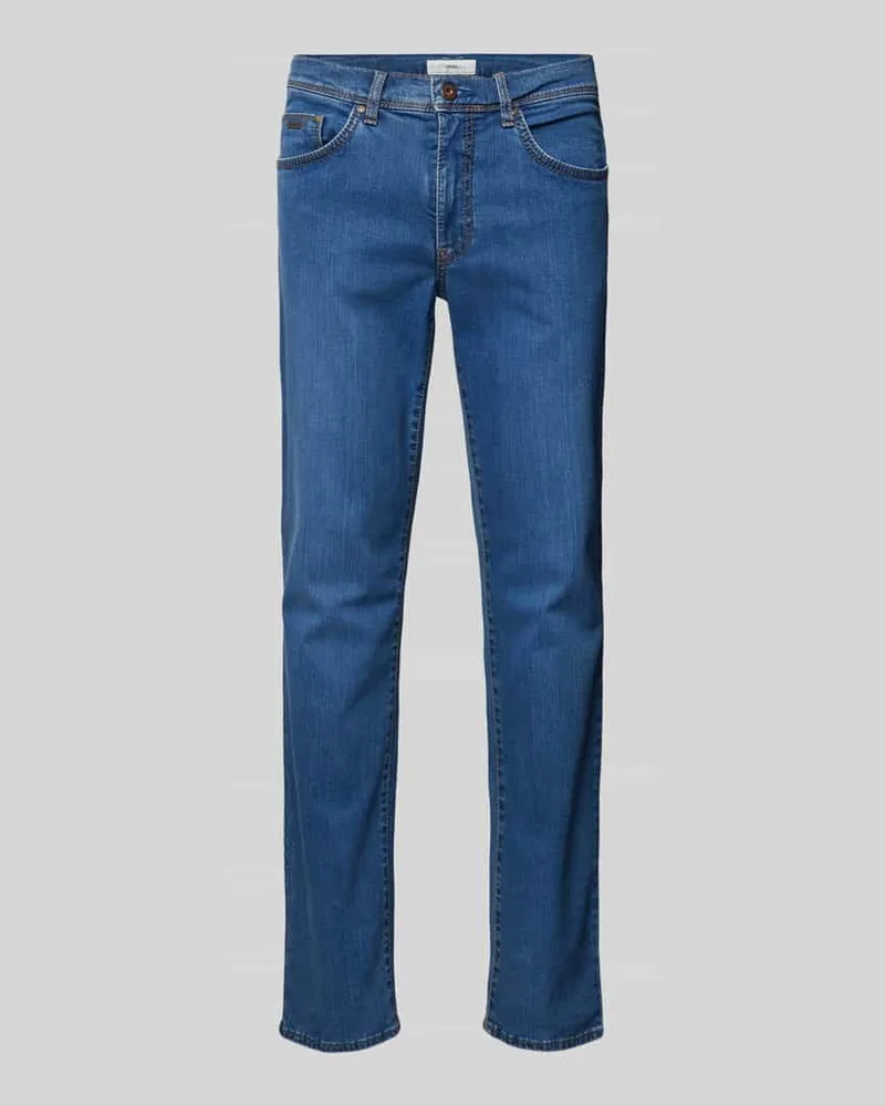 Brax Jeans mit 5-Pocket-Design Modell 'CADIZ Jeansblau