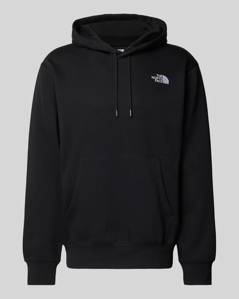 The North Face Hoodie mit Label-Stitching Modell 'ESSENTIAL Black