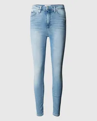 Calvin Klein Super Skinny Fit Jeans mit Label-Patch Jeansblau