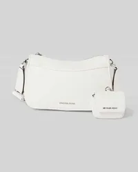 Michael Kors Handtasche aus Leder mit Label-Applikation Modell 'JET SET Weiss