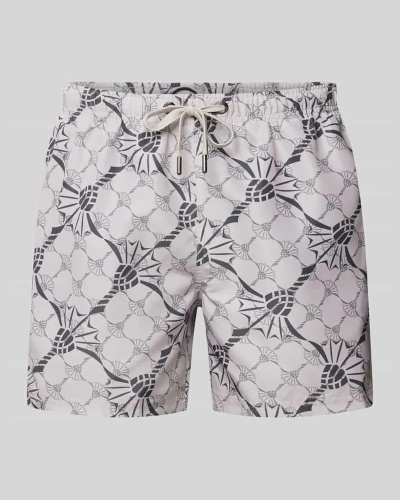 JOOP! Shorts mit seitlichen Eingrifftaschen Modell 'Babados Stein