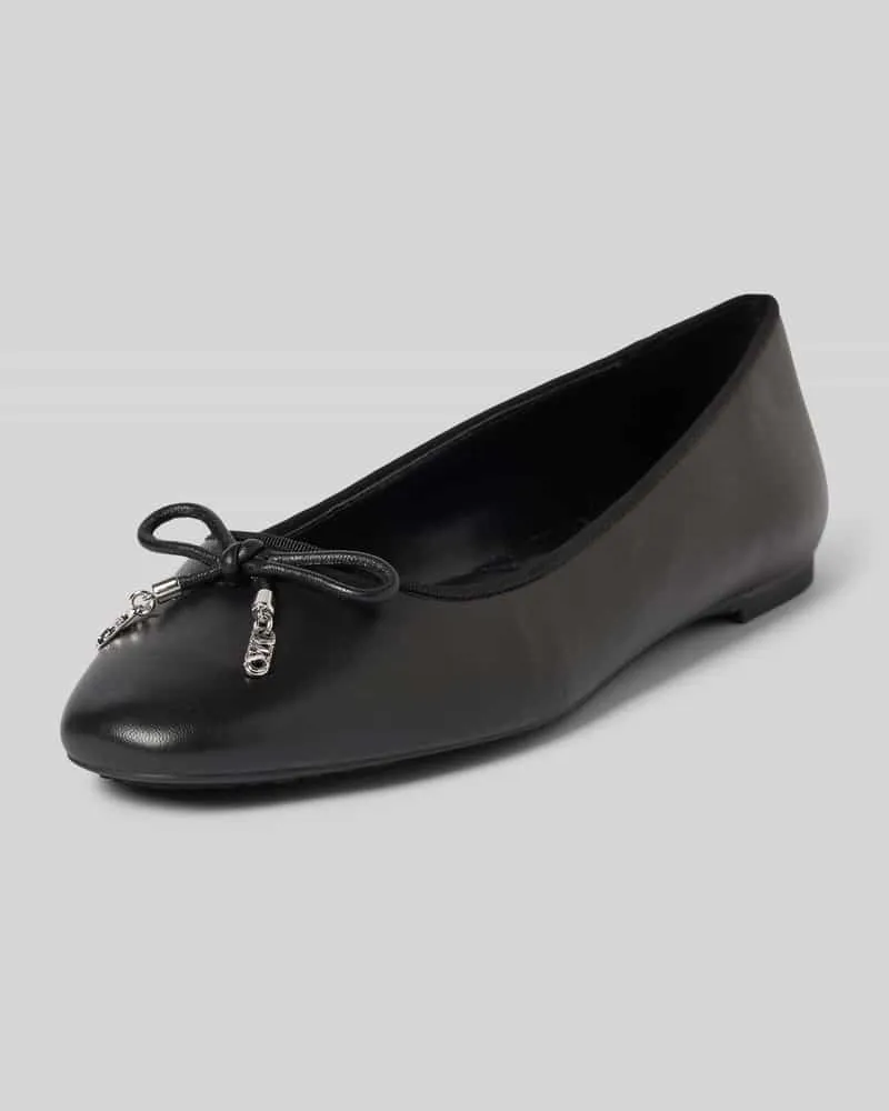 Michael Kors Ballerinas mit Applikation Modell 'NORI Black