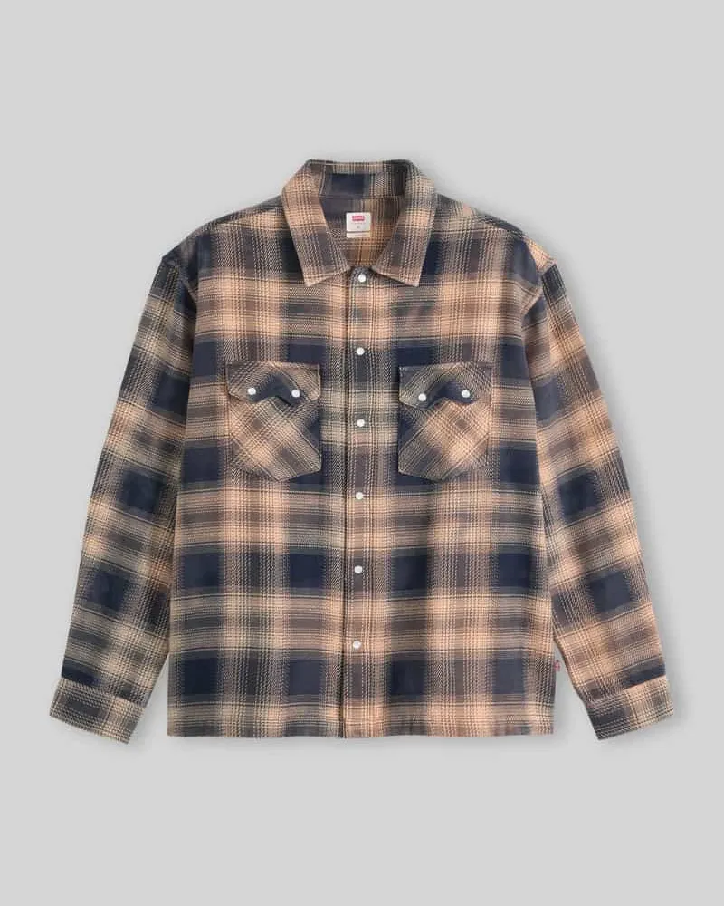 Levi's Boxy Fit Freizeithemd aus reiner Baumwolle Camel