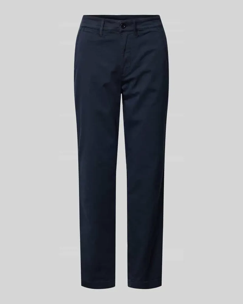 Ralph Lauren Slim Fit Hose in verkürzter Passform Modell 'GABBY Blau